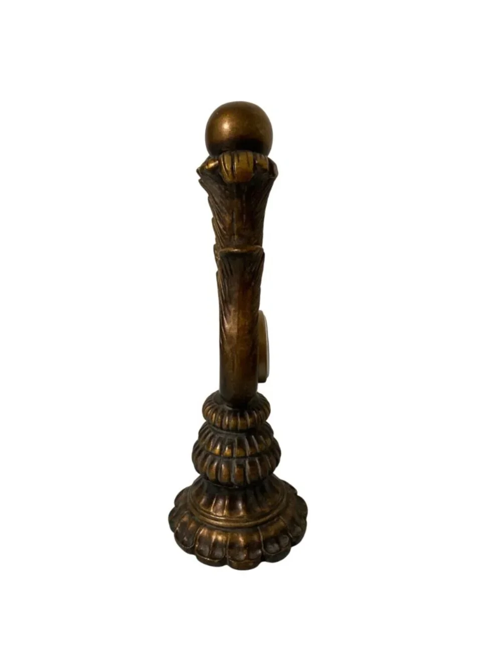 Vintage Ornate Table Clock With Roman Numerals